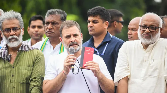 Rahul Gandhi Bihar Bandh