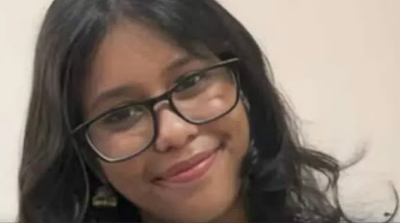 A picture of missing Delhi University student Sneha Debnath