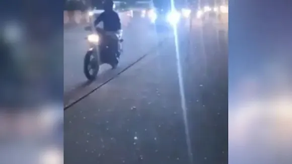 Glass shards on Kanwar route