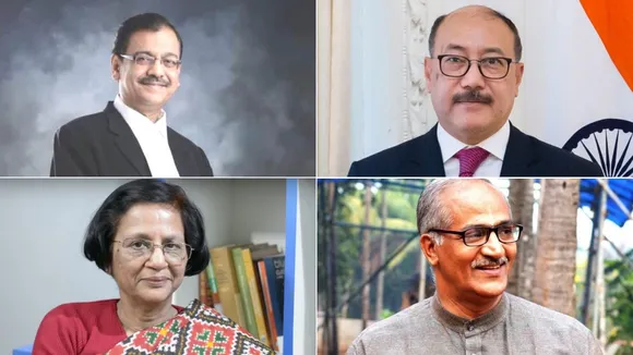 Ujjwal Nikam, Harsh Vardhan Shringla, Meenakshi Jain, Sadanandan Master