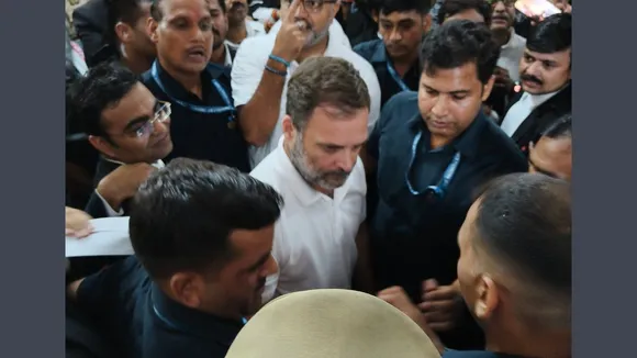 Rahul Gandhi in Lucknow