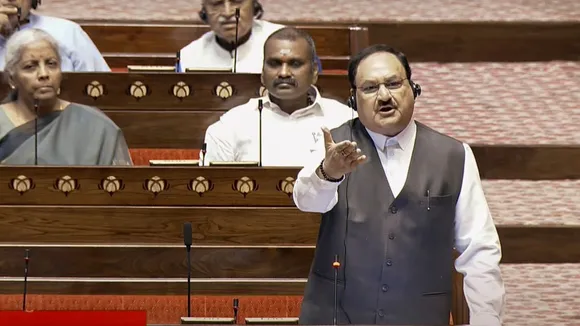 J P Nadda Monsoon session of Parliament