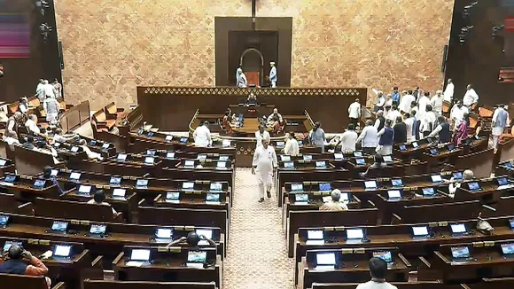 Rajya Sabha adjourned Parliament