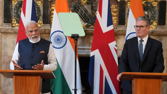 India-UK FTA Narendra Modi Keir Starmer