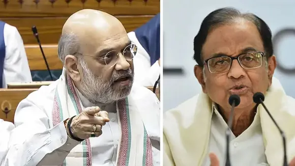 Amit Shah P Chidambaram