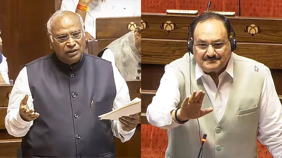 Mallikarjun Kharge JP Nadda