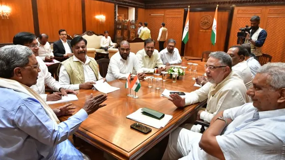 Siddaramaiah Karnataka Congress MLAs Meet