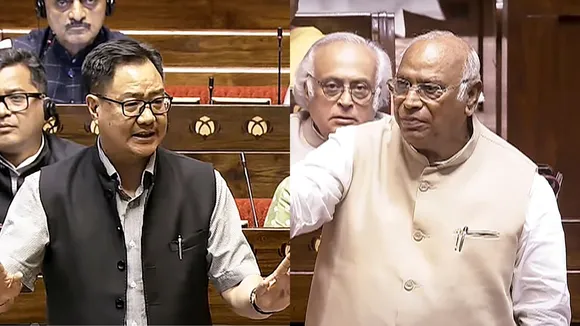Kiren Rijiju Mallikarjun Kharge