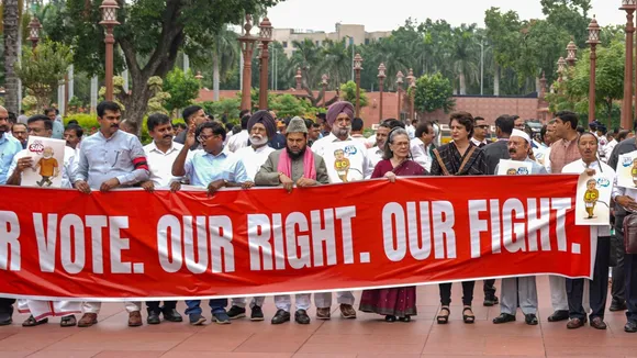 Bihar SIR Protest Sonia Gandhi