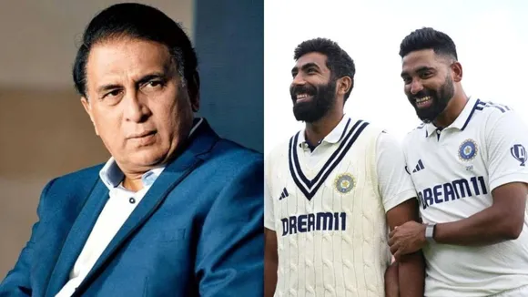 Sunil Gavaskar Mohammed Siraj Jasprit Bumrah