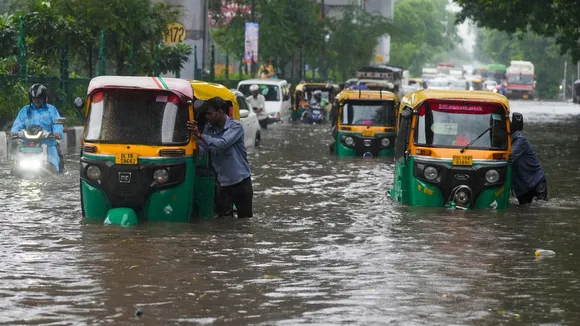 Delhi Waterlogging Delhi Rains