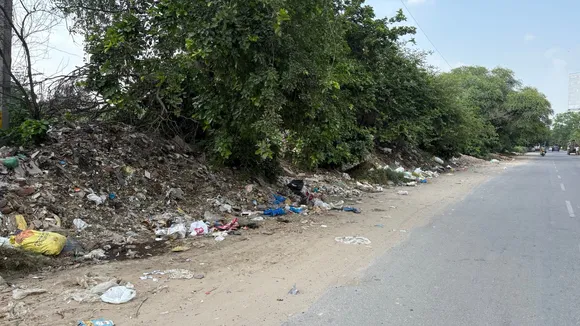 Gurgaon Open Garbage
