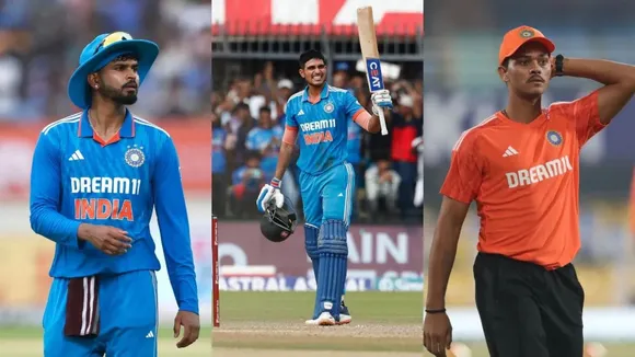 Shreyas Iyer Shubman Gill Yashasvi Jaiswal