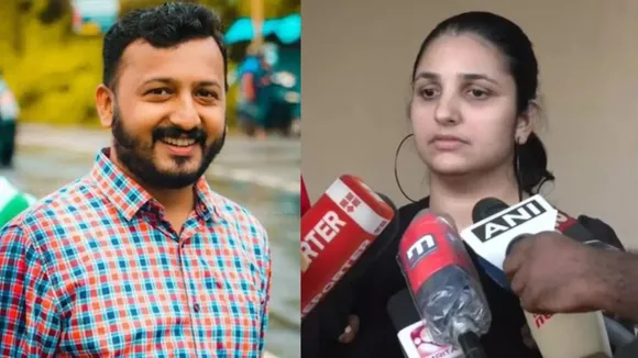 Rahul Mamkootathil Rini Ann George