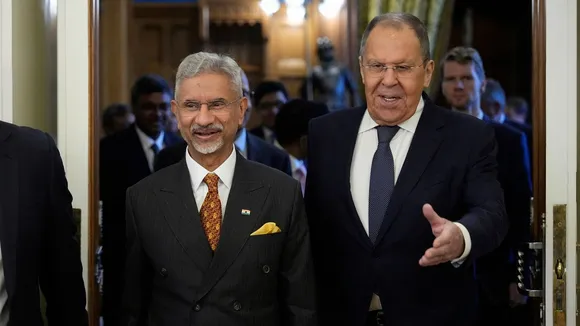 S Jaishankar in Russia Sergey Lavrov