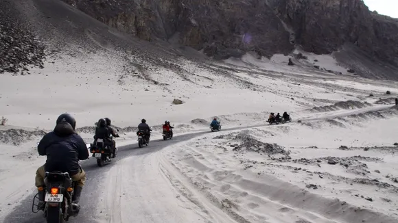 Ladakh Snowfall