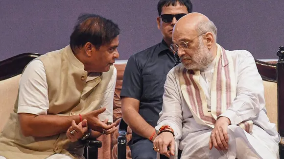 Amit Shah Himanta Biswa Sarma Assam BJP