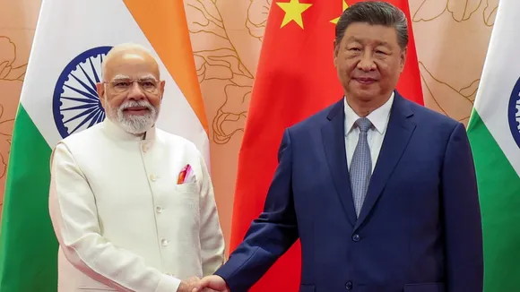 Prime Minister Narendra Modi with Chinese President Xi Jinping during a meeting, in Tianjin, China on Sunday, August 31, 2025.