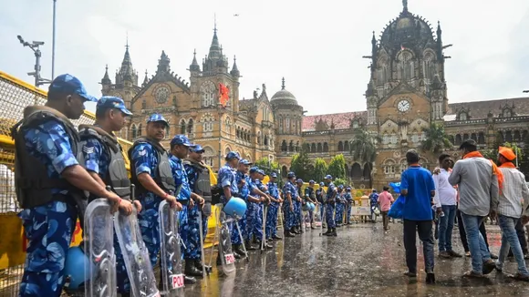 Maratha Reservation Mumbai Police CSMT