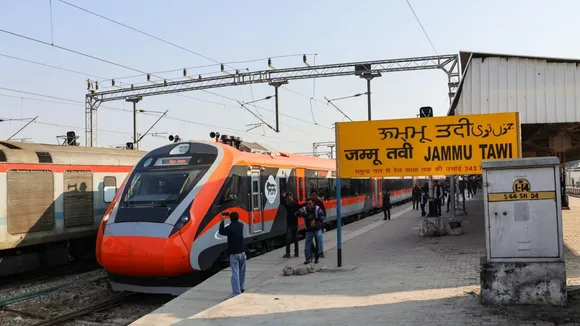 Jammu-Katra train services hit by flooding Jammu Tawi