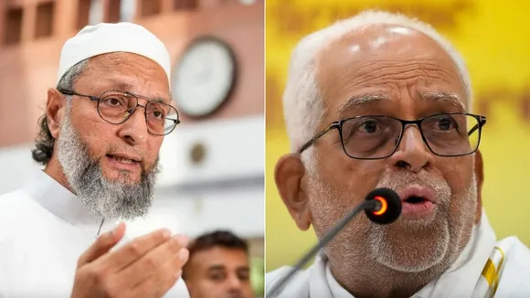 Asaduddin Owaisi and B Sudershan Reddy