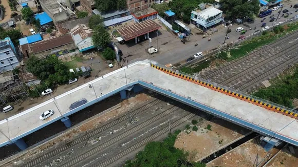 Bhopal 90-degree bridge