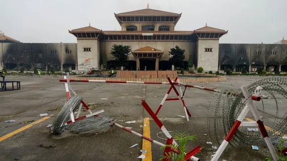Nepal Protests Nepal Parliament
