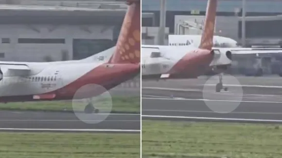 SpiceJet wheel falls off Kandla