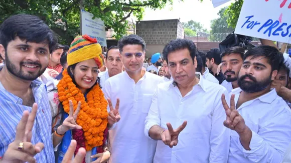 Sachin Pilot Joslyn Choudhary