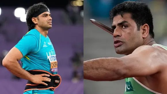 Neeraj Chopra and Arshad Nadeem