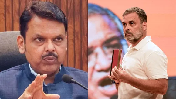 Devendra Fadnavis Rahul Gandhi