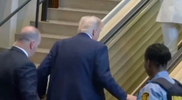 trump escalator
