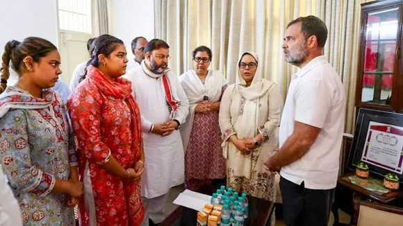 Rahul Gandhi IPS Y Puran Kumar