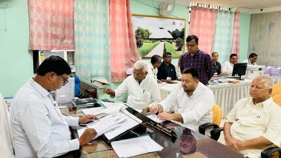 Tejashwi Yadav Raghopur Tejashwi Yadav Nomination