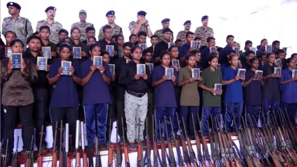 Naxalites surrender in Chhattisgarh