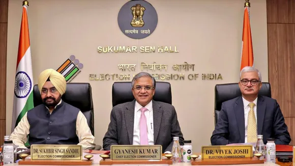 Gyanesh Kumar Sukhbir Singh Sandhu Vivek Joshi Election Commission
