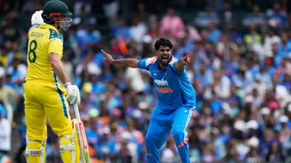 Harshit Rana India vs Australia