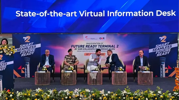 K Rammohan Naidu Delhi Airport Terminal 2