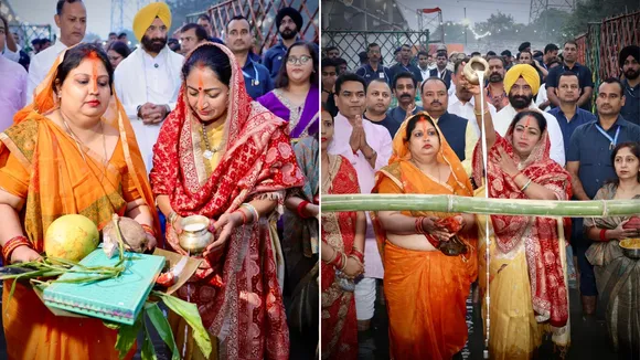 rekha gupta chhath
