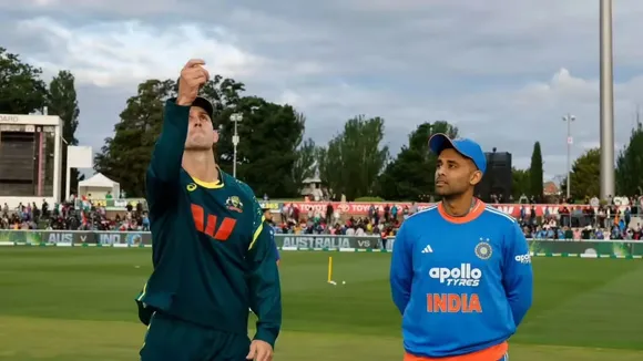 India v Australia Toss Mitchell Marsh Suryakumar Yadav