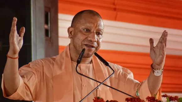 Yogi Adityanath in Siwan