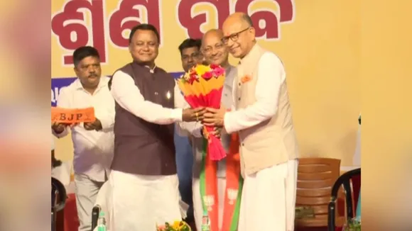Amar Patnaik joins BJP