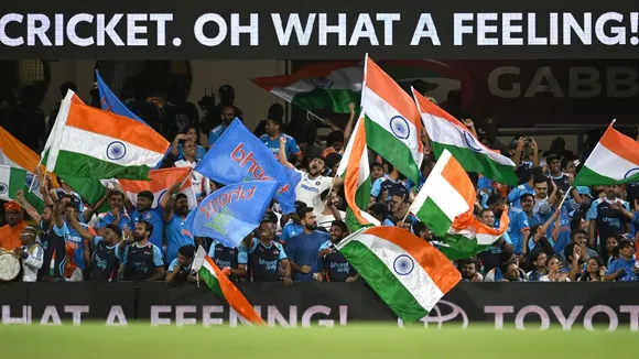 Indian Cricket team Fans India vs Australia
