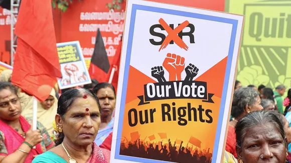 Tamil Nadu SIR Protest DMK SIR Protest