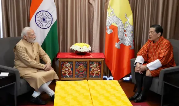 Narendra Modi King Jigme Singye Wangchuck