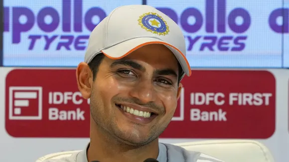 Shubman Gill Happy