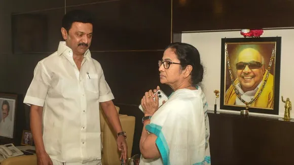 MK Stalin and Mamata Banerjee