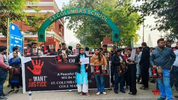 St Columbas School Suicide Case Protest