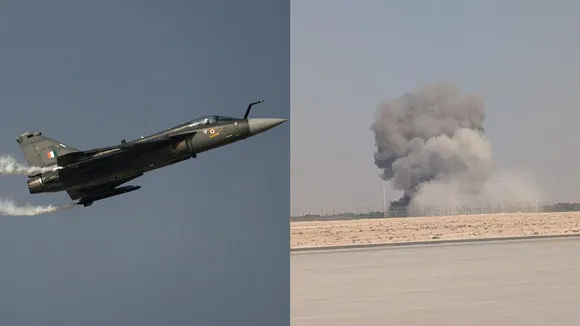 Tejas Fighter Crash Dubai Air Show