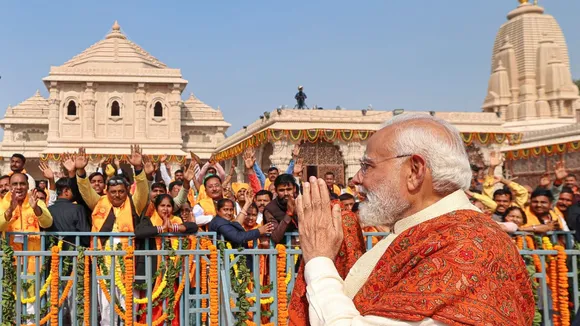 Dhwajarohan ceremony at Ram Temple Narendra Modi